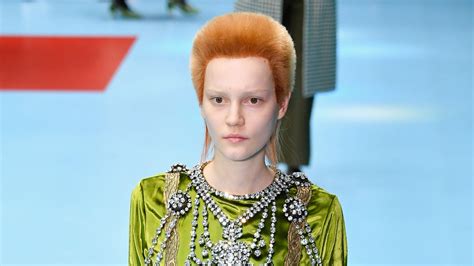 Model Lina Hoss's Fiery Red Hair Color Turned Heads on the 